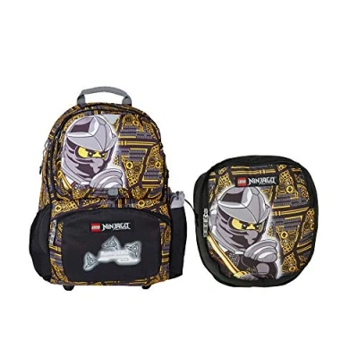 Image of Lego Core Line Freshmen Ninjago Cole School Backpack, 41 cm, 33 liters, Black (Negro)