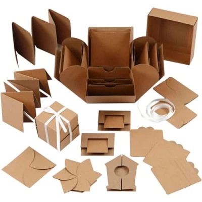 Image of Creative 25380 Explosion Box, Size 7 cm x 7.5 + 12 cm, Sprig
