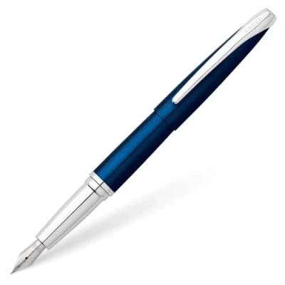 Image of CROSS ATX Fine Nib Fountain Pen Translucent Blue