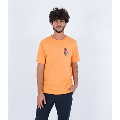 Image of Hurley Men&#039;s Evd Island Party T Shirt, H808, M UK