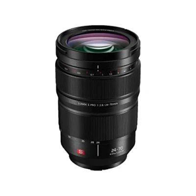 Image of Panasonic S E2470E LUMIX Pro 24 70mm f/2.8 Lens, Black