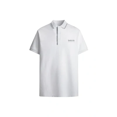Image of Red Bull Racing x Pepe Jeans Tipped LOGO Polo shirt, Men&#039;s, Size: XL, White