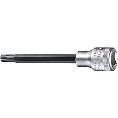 Image of Stahlwille STW1054TXT50 1/2 Inch Drive T50 Extra Long Torx Bit Socket Silver