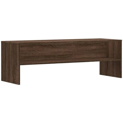 Image of vidaXL TV Cabinet Brown Oak 120x40x40 cm Engineered Wood