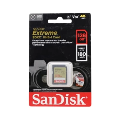 Image of Sandisk Sdxc Extreme 128GB