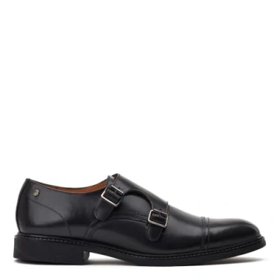 Image of Base London Diablo Monk Shoes Mens Black Size UK 11