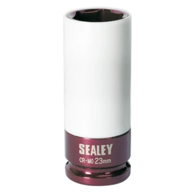 Image of Sealey Alloy Wheel Impact Socket 23mm 1/2&quot;Sq Drive