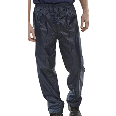 Image of NYLON B DRI TROUSERS NAVY BLUE L