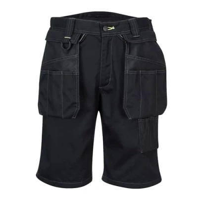 Image of Portwest PW3 Holster Work Shorts Black 30