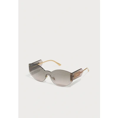 Image of Versace Woman VE2276 100258 Sunglasses Metal Silver Geometric Normal