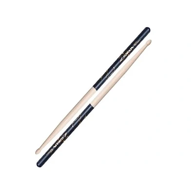 Image of Zildjian 5B Hickory Drumsticks Nylon Tip Red