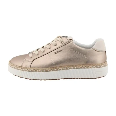Image of TOM Tailor Trainers, Women&#039;s, Size: 6, Gold Pu