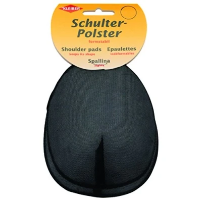 Image of Kleiber 13 x 11 2.5 cm Shoulder Pad/Dress Form, Soft Black