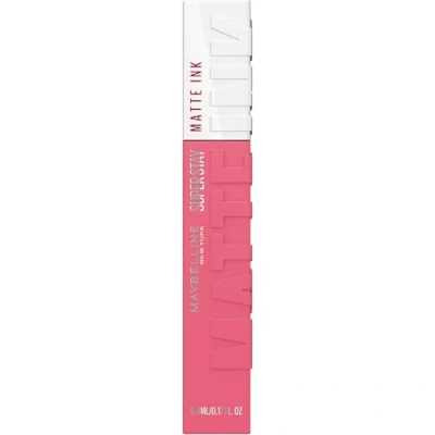 Image of Maybelline Superstay Matte Ink Longlasting Liquid, Pink Lipstick, Up To 12 Hour Wear, Non Drying, 125 Inspirer, 5 ml, Pack Of 1