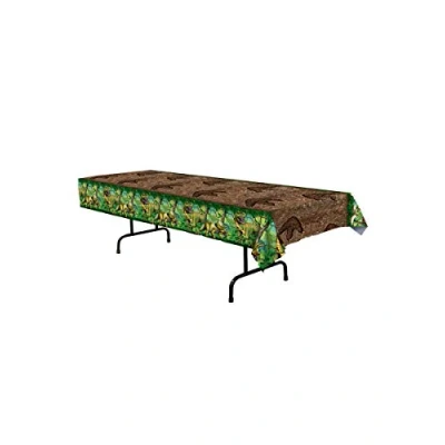 Image of Dinosaur Tablecover 137cm x 274cm plastic re useable 53654