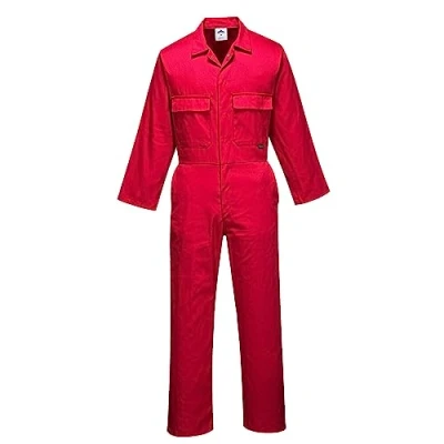 Image of Portwest Euro Work Coverall Red 4XL