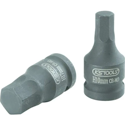 Image of KS Tools 911.0994 1/2&quot; Impact bit Socket, Hexagon, 5/8&quot;