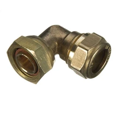 Image of 15mm x 1/2&quot; Compression Bent Tap Connector