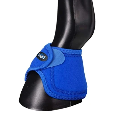 Image of Tough 1 Performers 1St Choice No Turn Bell Boots, Royal Blue, Medium