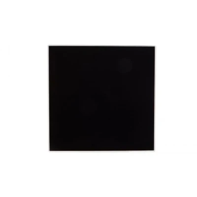 Image of Armar Trading LTD 125mm Bathroom Extractor Fan with Smoke Check Valve, Modern Kitchen Aerator Front Panel, Black