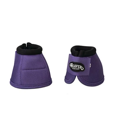 Image of Weaver Leather Ballistic No Turn Bell Boots, Medium, Grape