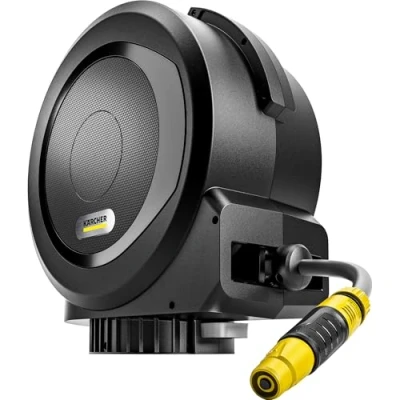 Image of Kärcher HBX 4.20 Automatic Hose Box: 20 m Hose, Connection Hose: 1.5 m, Recovery, Comfortable and Flexible, Black