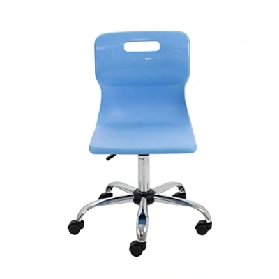 Image of Titan Swivel Senior Chair 435 525mm Seat Height Sky Blue T35 CB