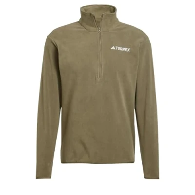Image of adidas Men&#039;s Terrex Multi Essentials Half Zip Fleece Jacket, black, XL