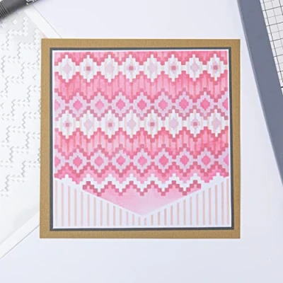 Image of Sizzix Layered Stencils 4PK Textile by Olivia Rose, Acrylic, One Size