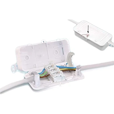 Image of Debox SL DEKSB 003 4 Pole Connector Block Junction Box (Pack Of 5)