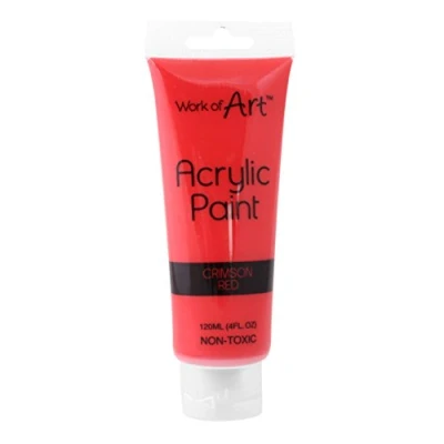 Image of Work of Art 120 ml Acrylic Paint Red