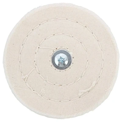 Image of Peowuieu 4inch 100mm Cloth Polishing Mop wheel Pad For/Battery Drill Buffing Grinder