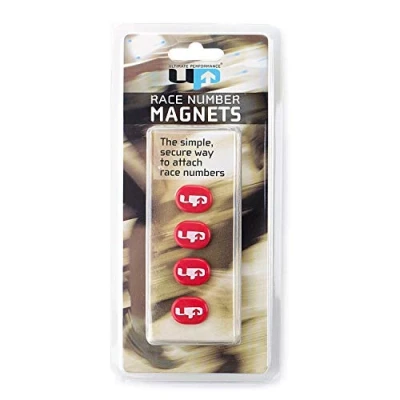 Image of 1000 Mile Unisex Ultimate Performance Race Magnets Set of 4, true red, OSFA UK