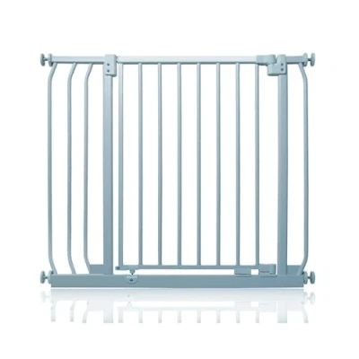 Image of Safetots Elite Pressure Safety Gate, 80cm 89cm, Matt Grey, Fit Stair Baby Gate for Doors Hallways and Spaces, Barrier, Easy Installation