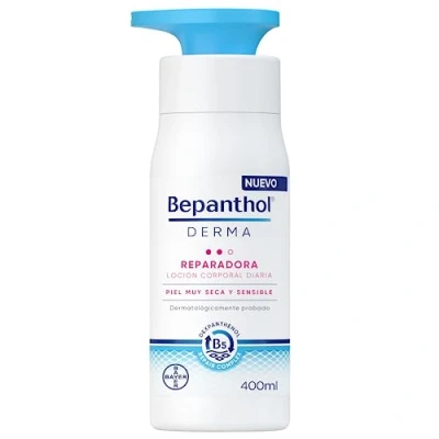 Image of Bepanthol Derma Repair Body Lotion, Immediate and Long Lasting Hydration for Very Dry Sensitive Skin, Daily Use, 400 ml