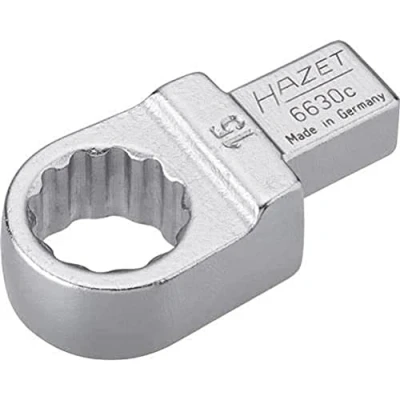 Image of Hazet 15/9 x 12 mm Insert Box End Wrench Silver