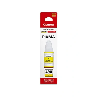 Image of Canon 0666C001 Standard Original Inkjet Cartridges Yellow