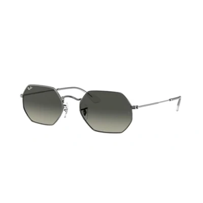 Image of Sunglasses Ray ban Rb3556n octagonal col. 004/71 Unisex GÃ©omÃ©trique Grey