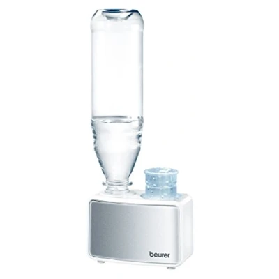 Image of Beurer LB12 Mini Air Humidifier Ultrasonic humidification technology Quiet operation Ideal for the office or when travelling Continuously adjustable Suitable rooms up to 20m²