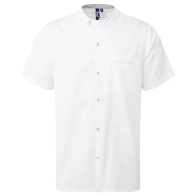 Image of Premier Chef&#039;s &#039;Recyclight&#039; Short Sleeve Shirt White S