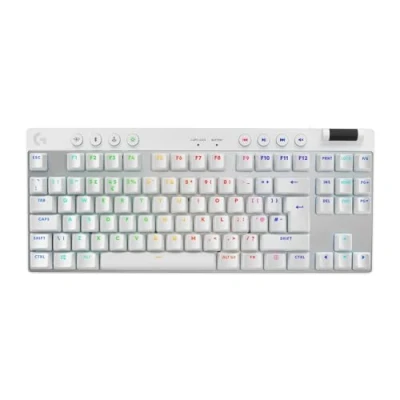 Image of Logitech PRO X TKL RAPID Gaming Keyboard White, White