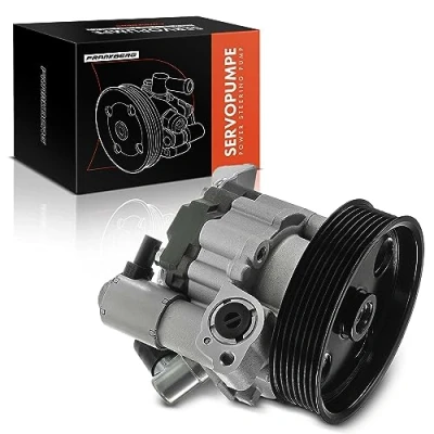 Image of Frankberg Power Steering Pump Diesel Compatible With C Class S204 C350 3.0L 2007 2014 W204 2009 E A207 E350 2010 2016 Replace# 0054668401