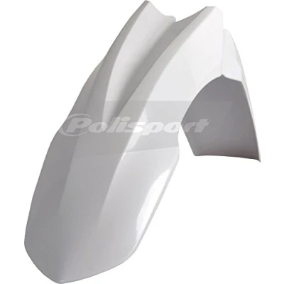 Image of Polisport Suzuki Front Fender RMZ 250 2010 2018 450 2008 2017, White Motocross4u