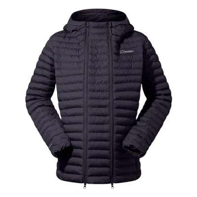 Image of Berghaus Women&#039;s Nula Maternity 2in1 Hooded Insulated Warm Jacket, Black, 8