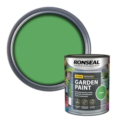 Image of Ronseal Garden Paint Clover 750ml