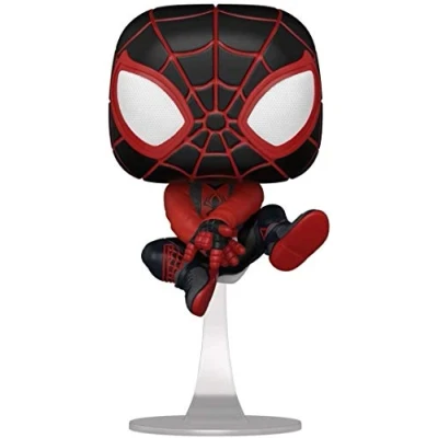 Image of Funko POP! Games: Miles Morales Bodega Cat Suit Spider man Game Collectable Vinyl Figure Gift Idea Official Merchandise Toys for Kids &amp; Adults Video Games Fans