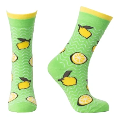Image of Lemon Cute Socks/Colourful Socks/Novelty Socks/Fun Socks/Unisex Socks/Christmas Gifts