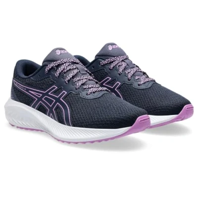 Image of Asics Gelexcite 10 Unisex Road running shoes for kids, Size: 5, Midnight/lavender glow Textile/synthetics