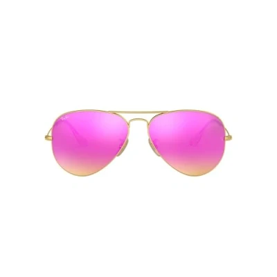 Image of Sunglasses Ray ban Rb3025 aviator col. 112/4t Unisex Pilot Gold