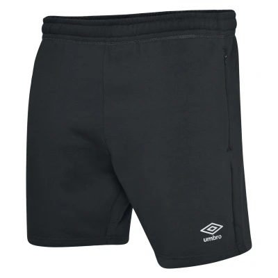 Image of Umbro Mens Club Leisure Shorts (Black/White) Size 2XL